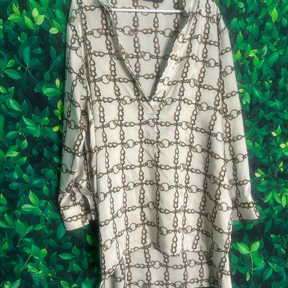 Chain Print Blouse - Picture 1 of 1